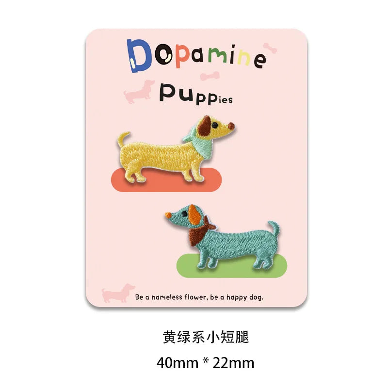 Sausage Dog Patch Set (Set of 2)