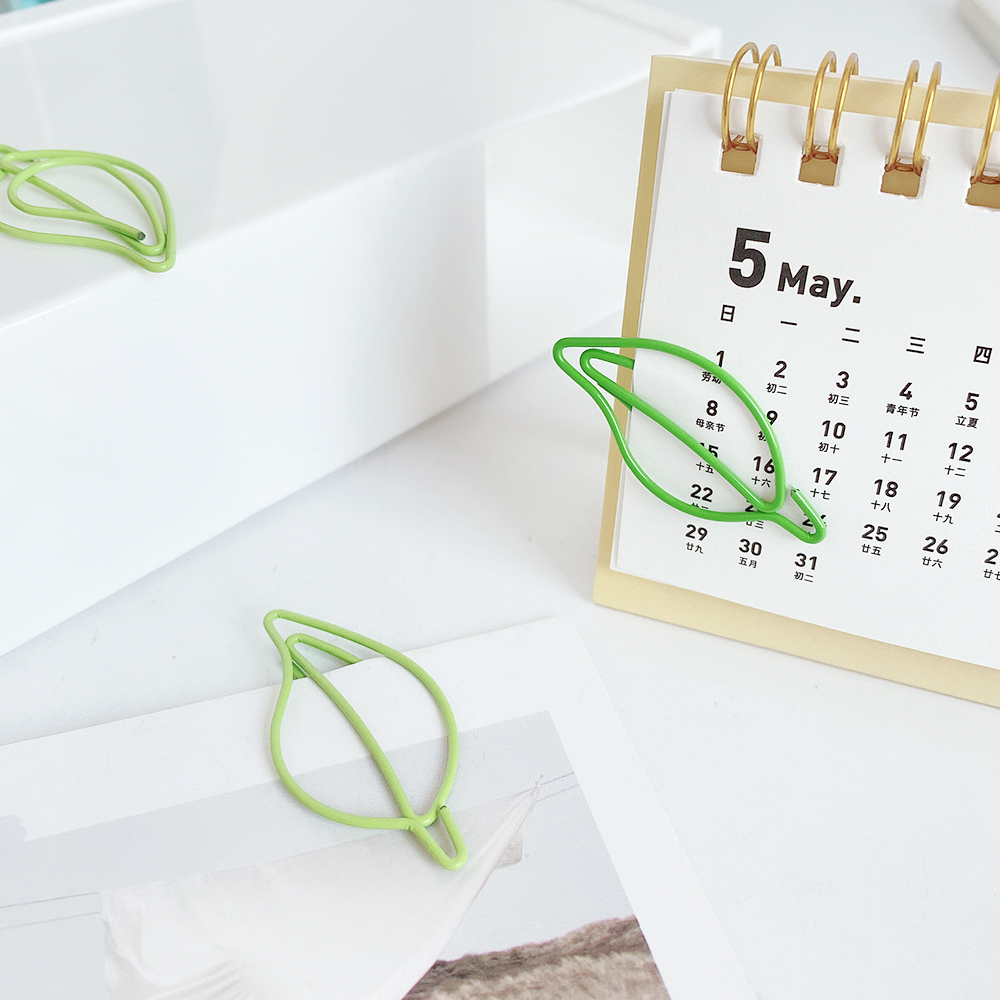Leaf Paperclips (2 Colours)