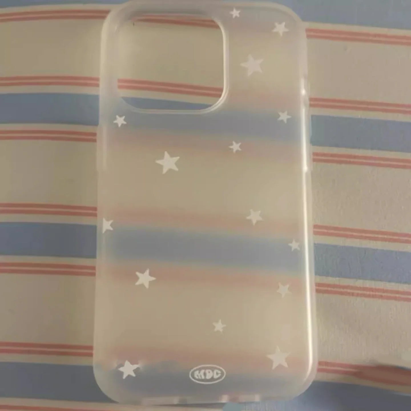 Milky Star Pattern iPhone Case