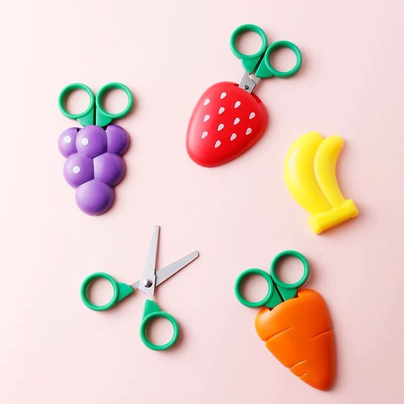 Fruit and Veg Mini Scissors (5 Colours)