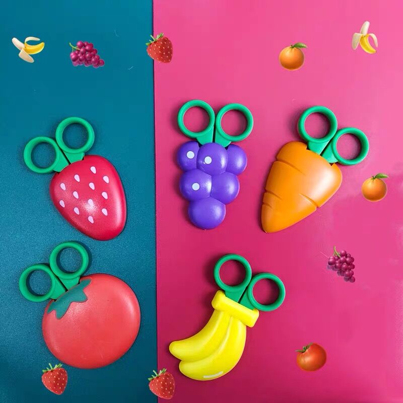 Fruit and Veg Mini Scissors (5 Colours)