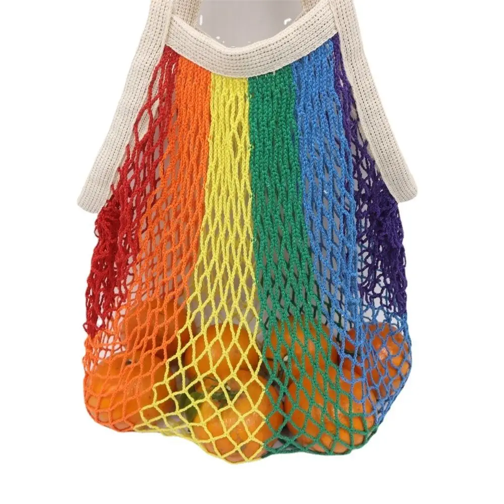 Mesh Net Rainbow Tote (2 Colours)