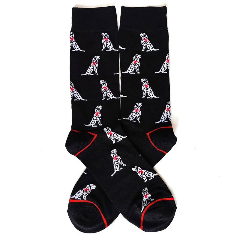 Dalmatian Crew Socks