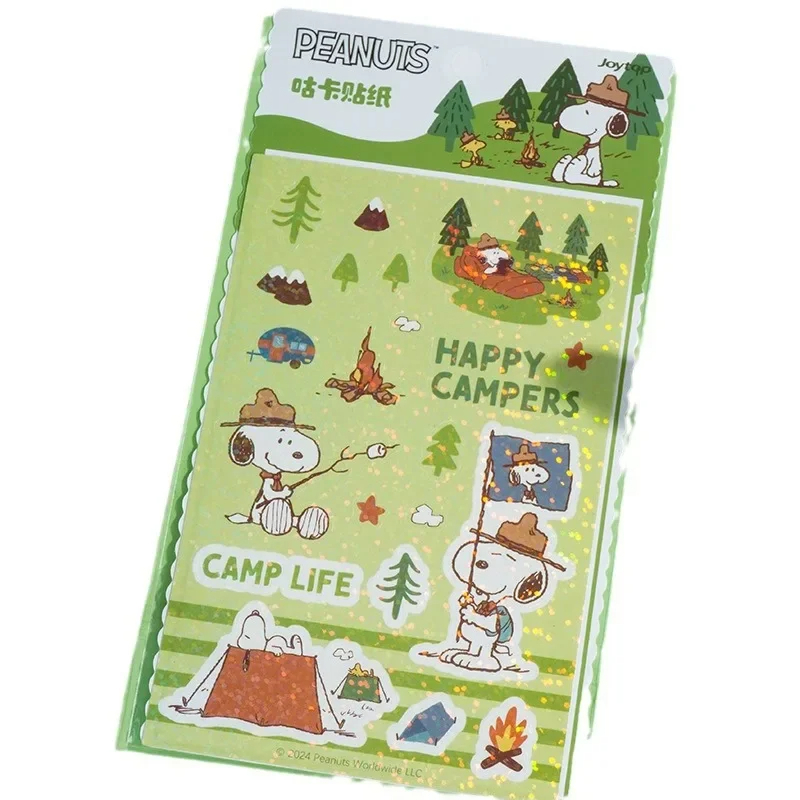 Snoopy and Woodstock Beagle Scouts Sticker Sheets (Set of 4)