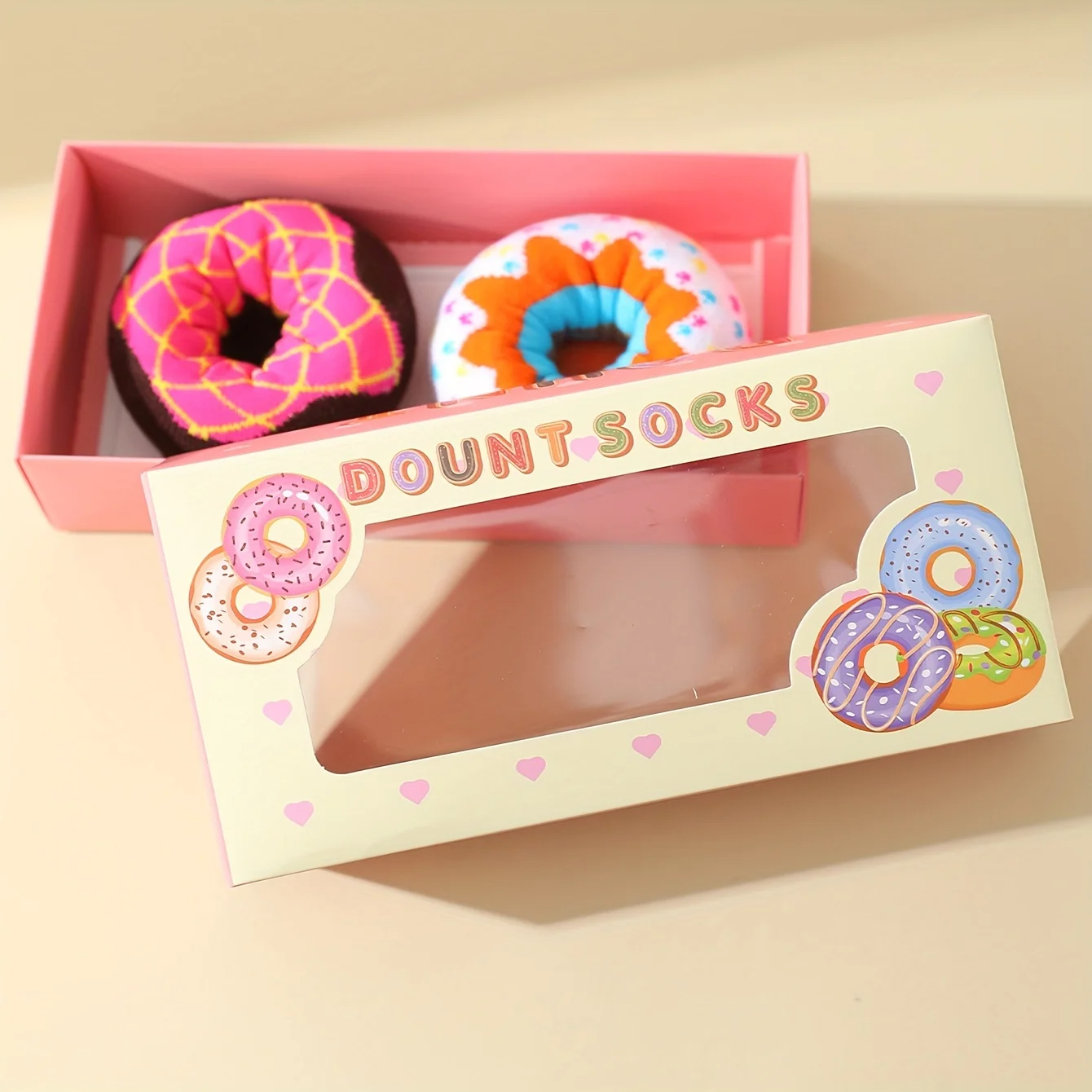 Donut Crew Socks Gift Box (Set of 2 Pairs)