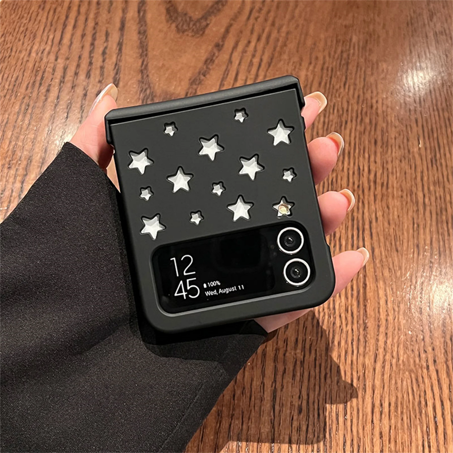 Star Shape Galaxy Z Flip Phone Case (10 Colours)