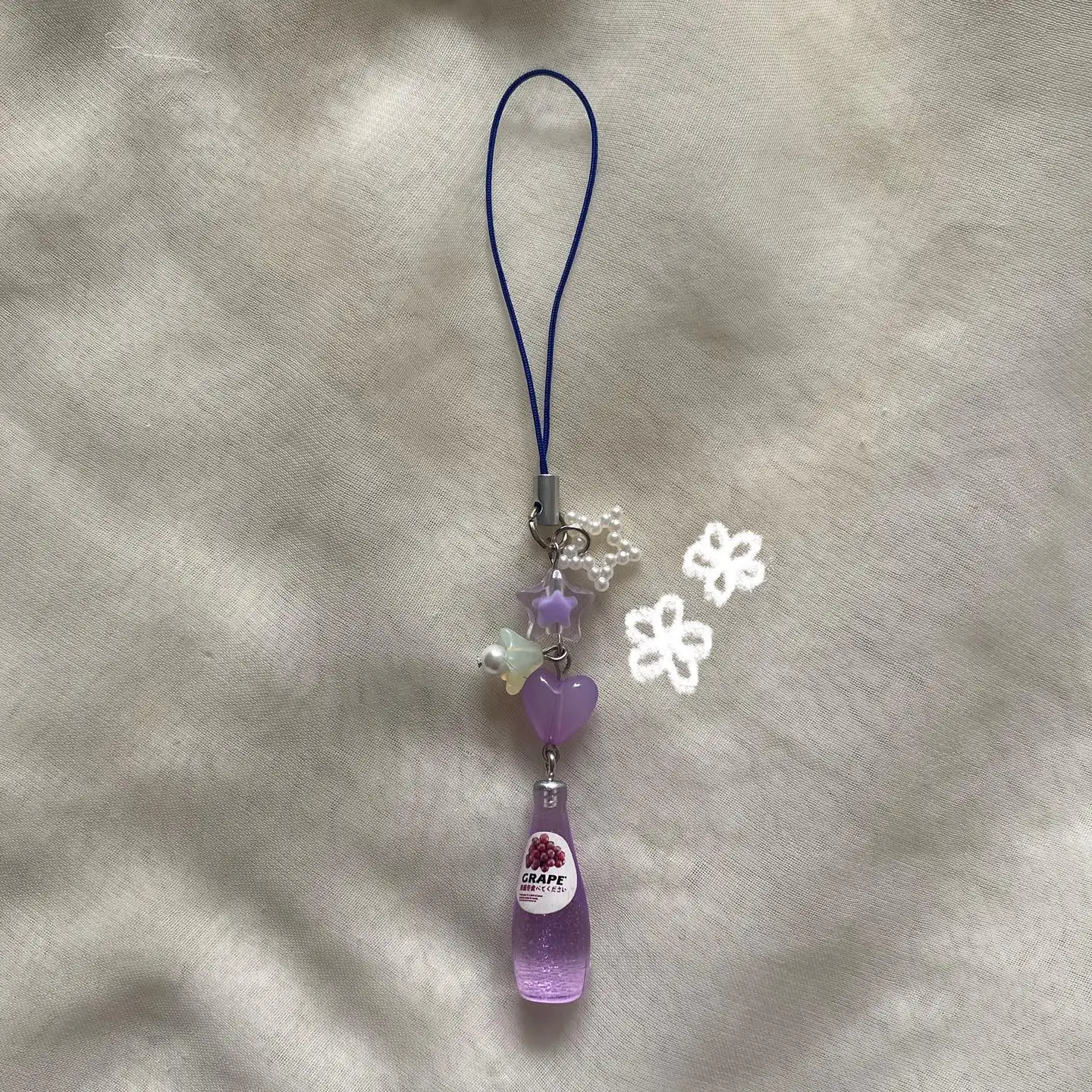 Fruity Drink Charm Strap (6 Colours)