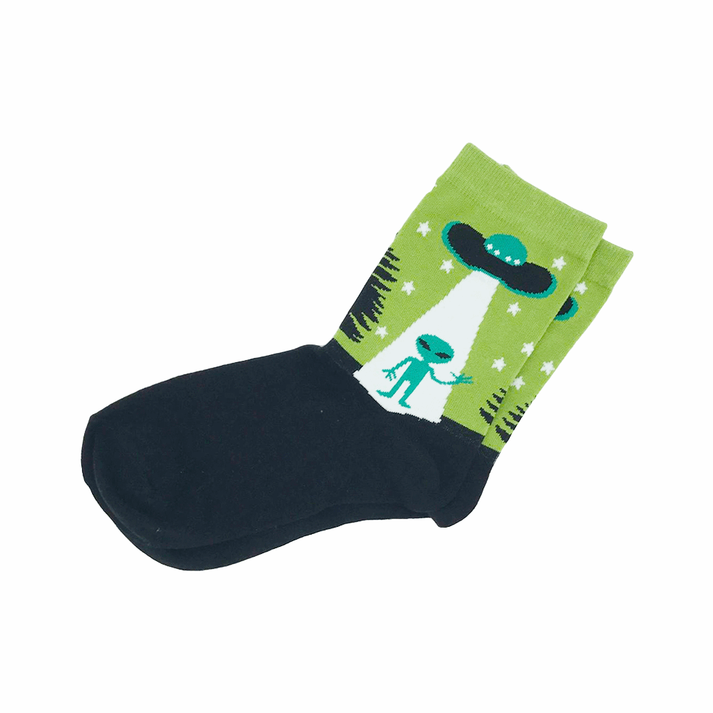 Alien Abduction Socks - Ice Cream Cake