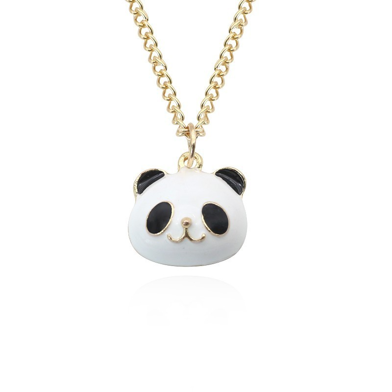 Panda Face Necklace - Ice Cream Cake