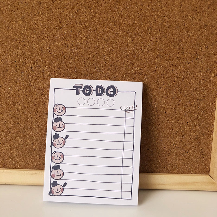Cute "To Do" List Notepads (2 Designs) - Ice Cream Cake