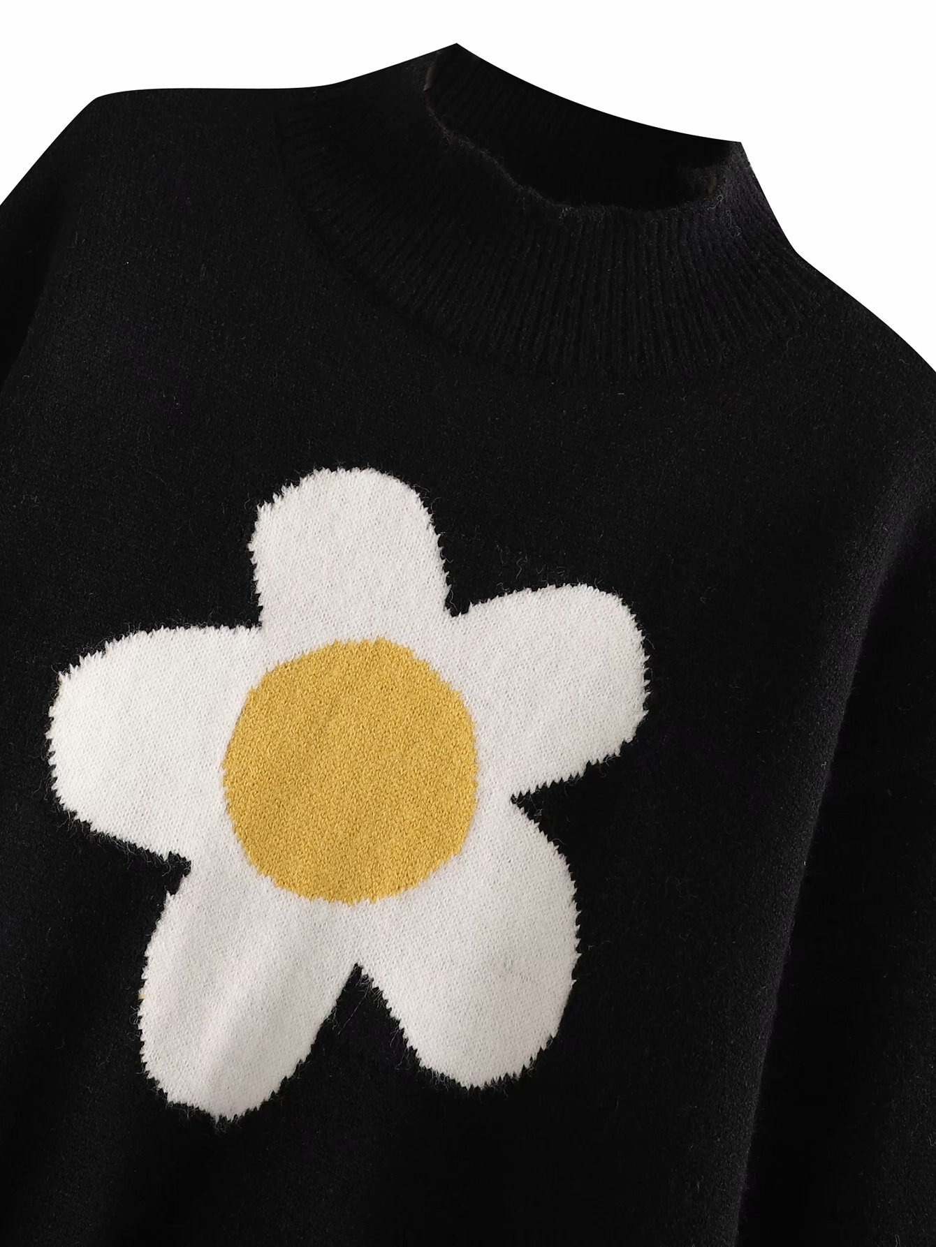 Daisy Turtleneck Jumper