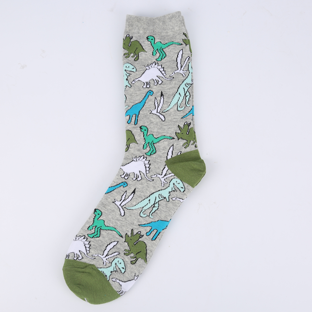 Dinosaur Party Socks - Ice Cream Cake