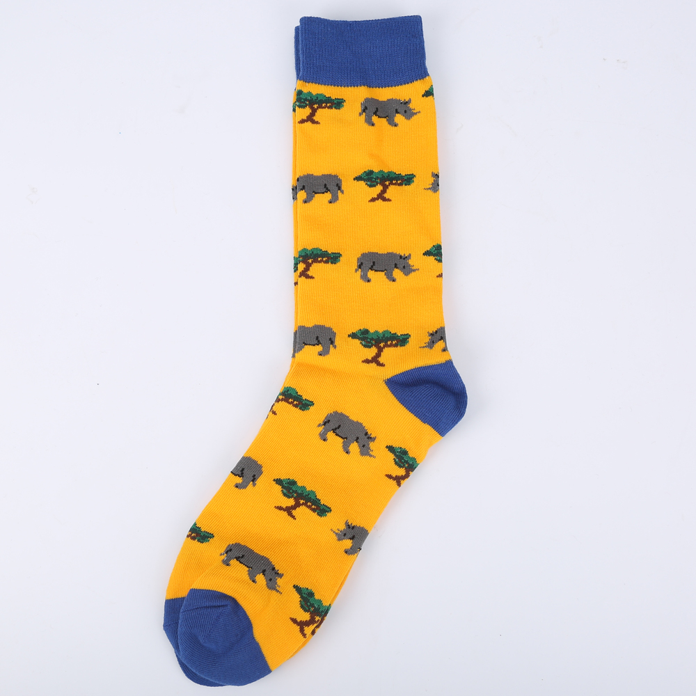 Rhino Safari Socks - Ice Cream Cake