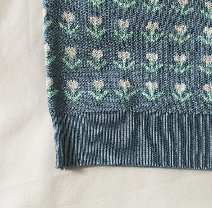 Retro Style Tulip Sweater Vest (3 Colours) - Ice Cream Cake