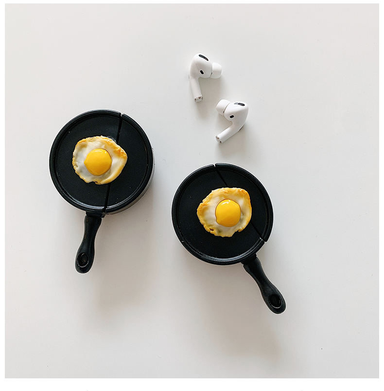 Fried Egg Pan Airpod Case Cover