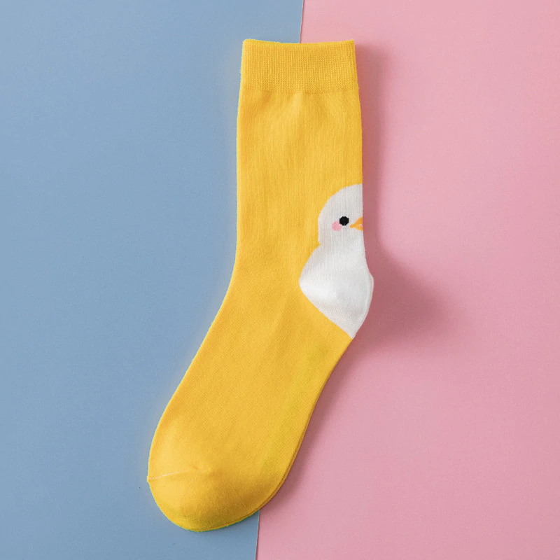 Rubber Duckie Crew Socks (4 Colours)