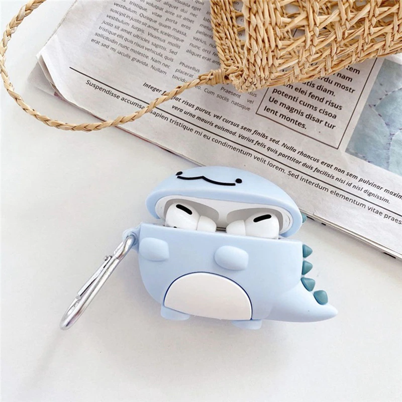 Pastel Dinosaur Airpod Case Cover