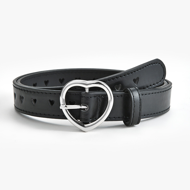 Heart Buckle Belt (6 Colours)