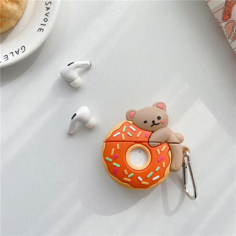 Donut Bear Airpod Case Cover
