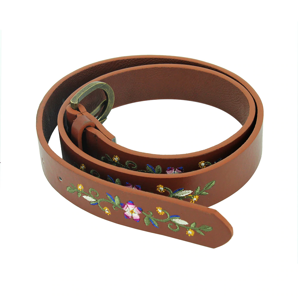 Dinah Floral Embroidery Belt (2 Designs)