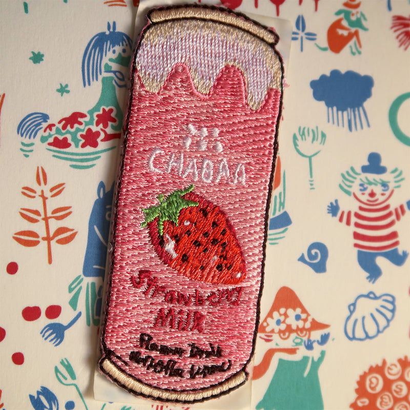 Strawberry Soda Sticker Patch - Ice Cream Cake