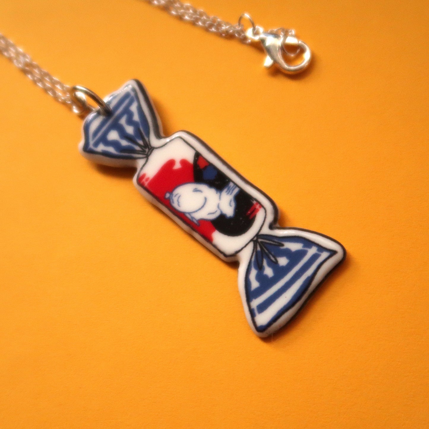 White Rabbit Candy Necklace