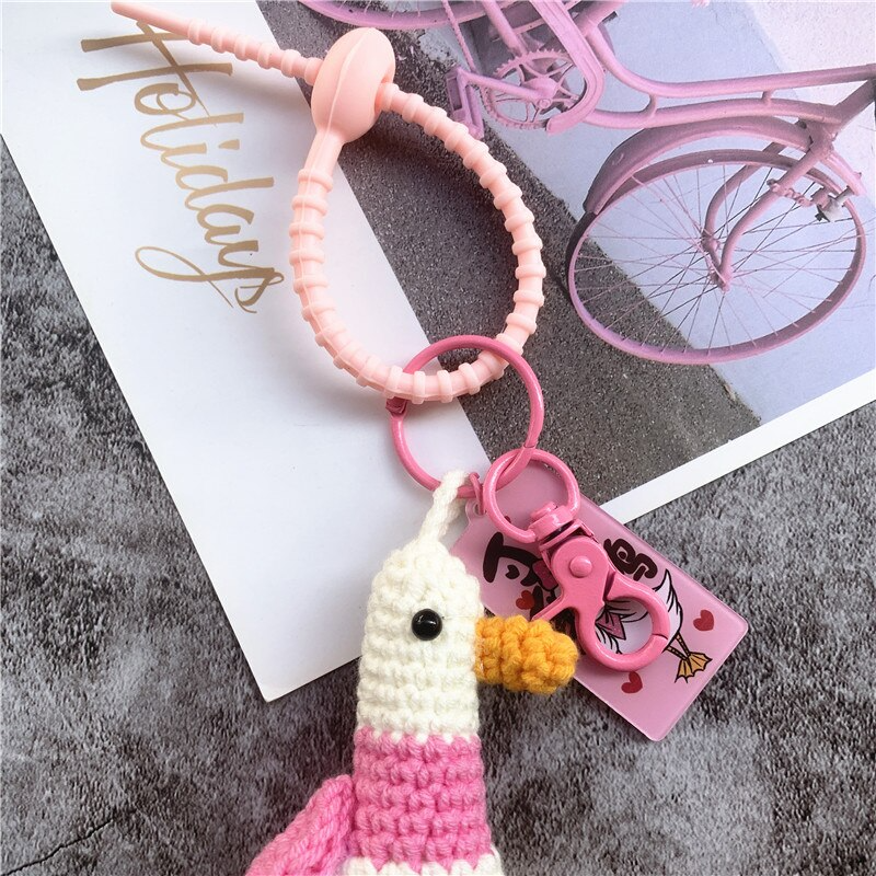 Crochet Ducks Keychain (2 Designs)