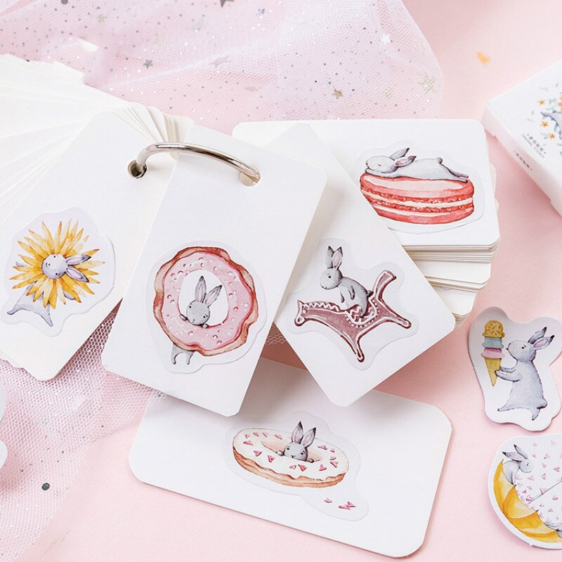 Bunny Sticker Set (45 Stickers)