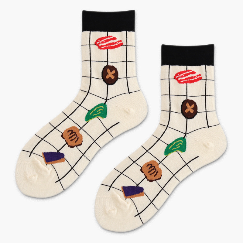 Japanese Food Socks (4 Designs) - Ice Cream Cake