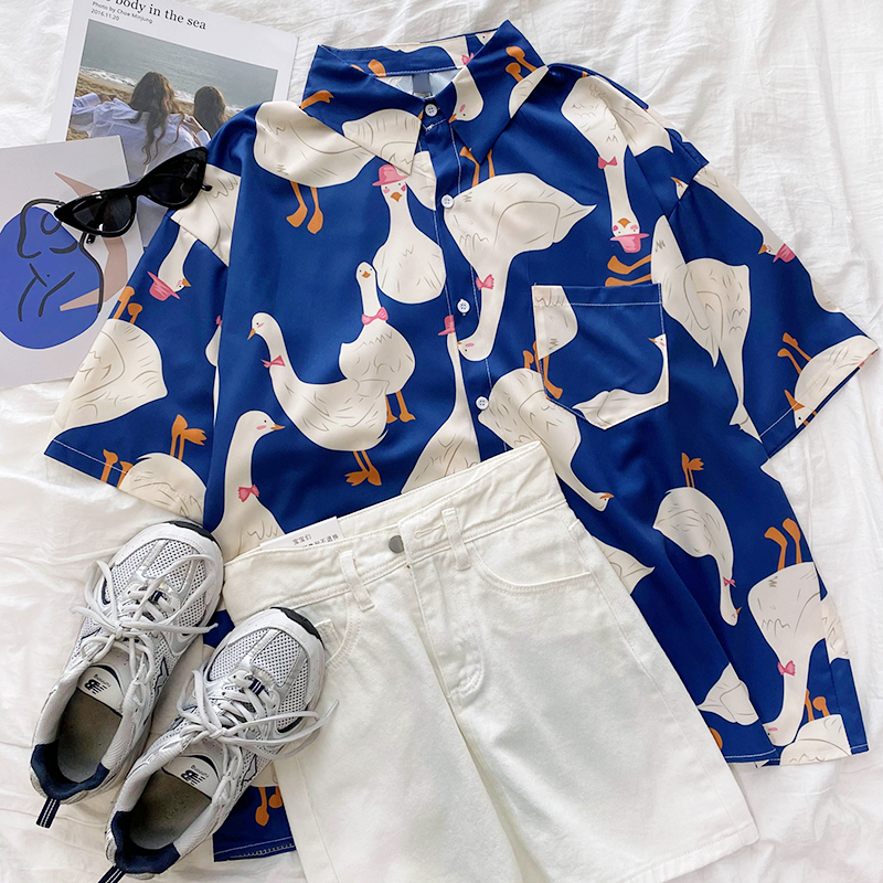Goose Around Town Blouse