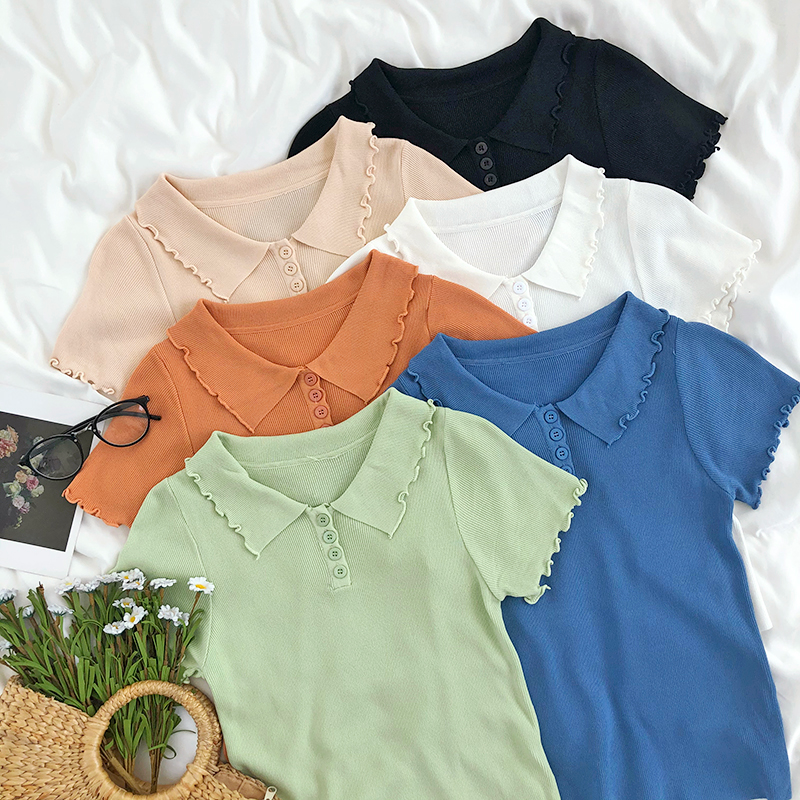 Betty Polo Shirt (6 Colours) - Ice Cream Cake