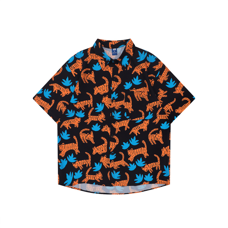 Tiger Print Blouse (2 Colours)