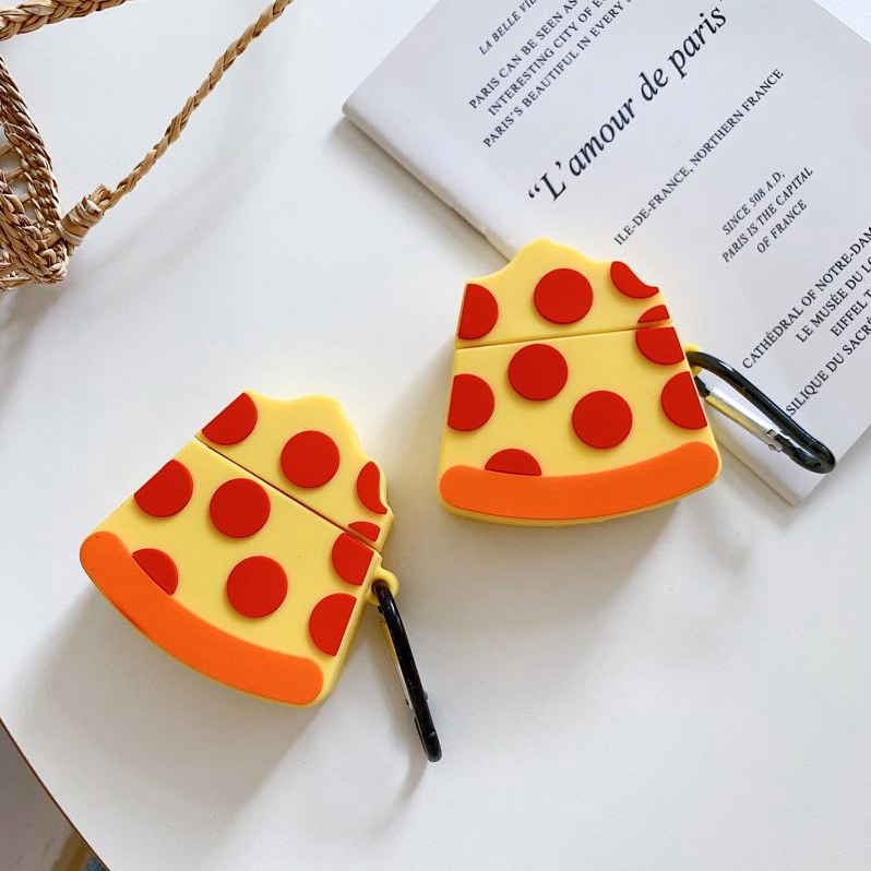 Slice of Pizza Airpod Case Cover - Ice Cream Cake