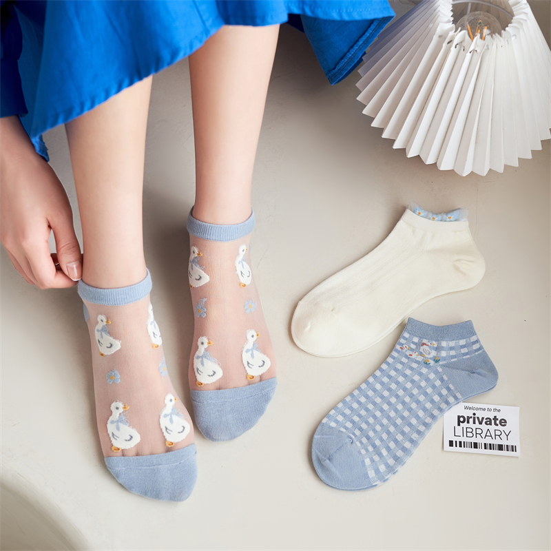 Duckling Farm Crew Socks (3 Designs)