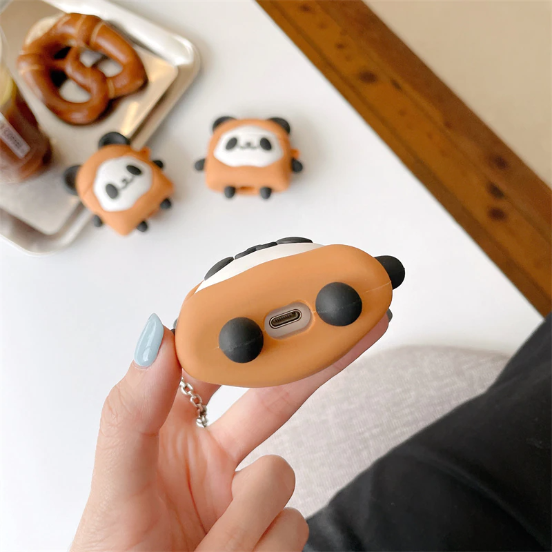 Toast Panda Airpod Case Cover
