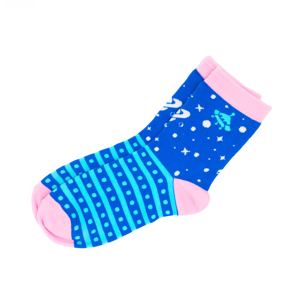 Pastel Space Socks - Ice Cream Cake