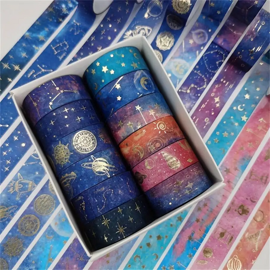 Galaxy Masking Tape Gift Set (12 Rolls)