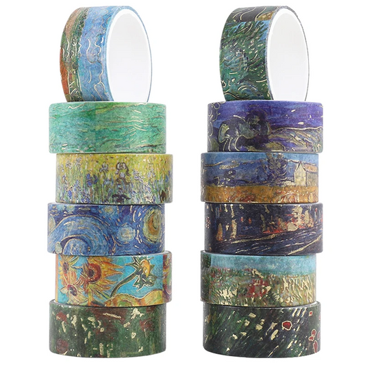 Van Gogh Masking Tape Set (12 Rolls)