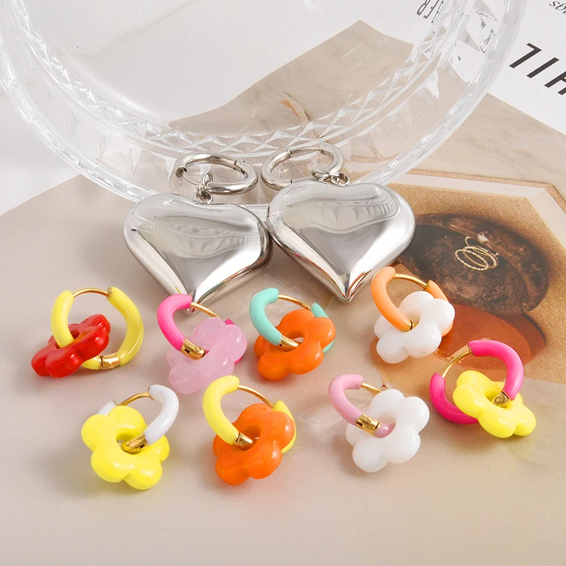 Mismatched Dopamine Charm Earrings (25 Designs) - Ice Cream Cake