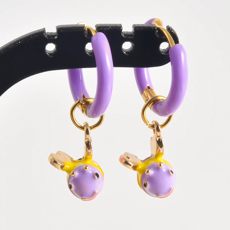 Mismatched Dopamine Charm Earrings (25 Designs) - Ice Cream Cake