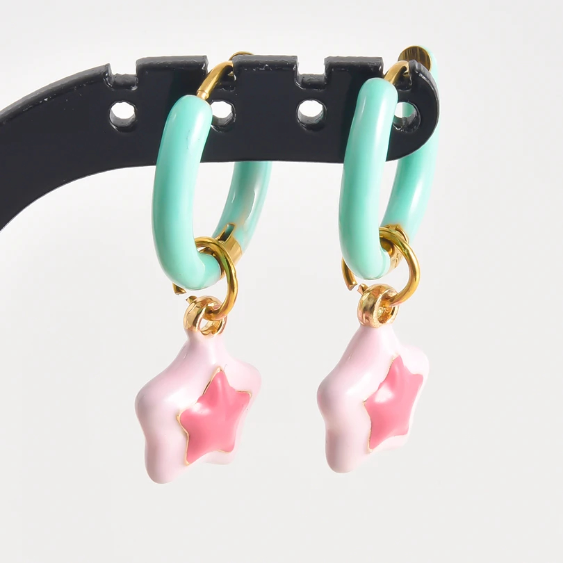 Mismatched Dopamine Charm Earrings (25 Designs) - Ice Cream Cake