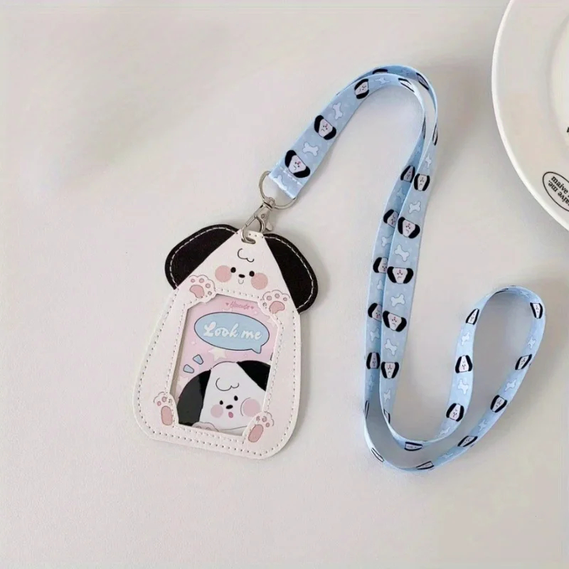 Animal Card Holder with Lanyard (5 Designs) - Ice Cream Cake