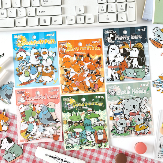 Animal stickers