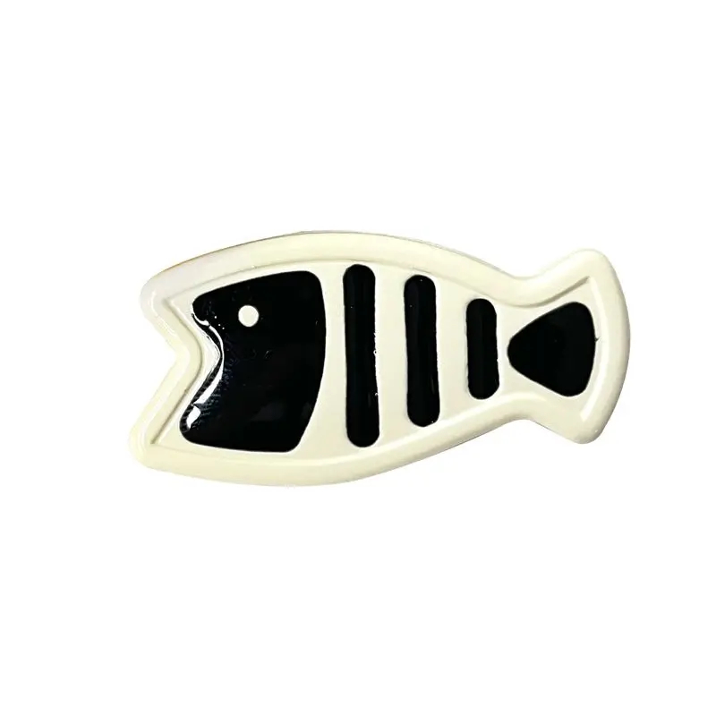 Fish and Cat Mini Hair Clip Set - Ice Cream Cake