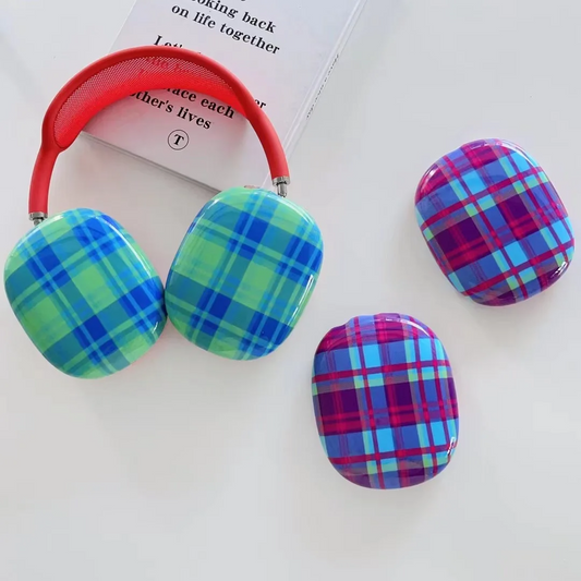 Clueless Tartan Check Headphone Covers (2 Designs)