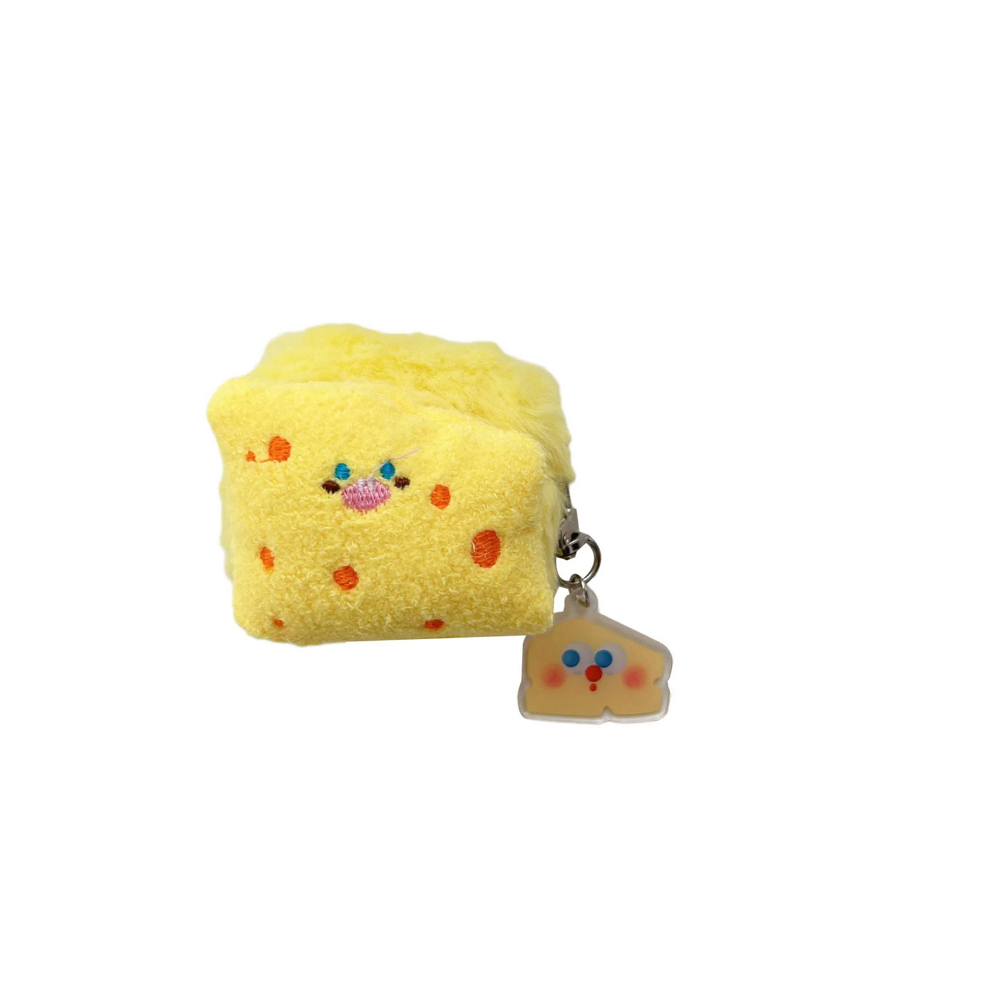 Plush Cheese Character AirPods Case Cover
