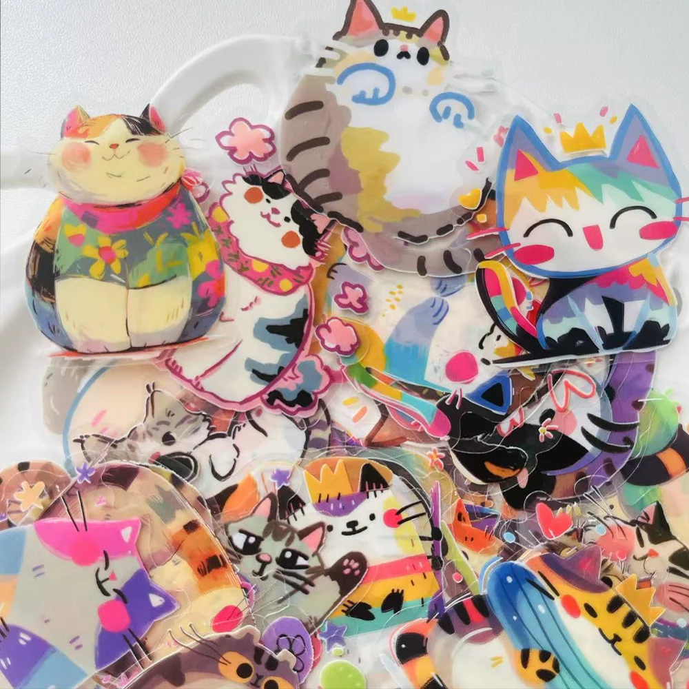 Kitty Cat Sticker Set (50 Stickers)