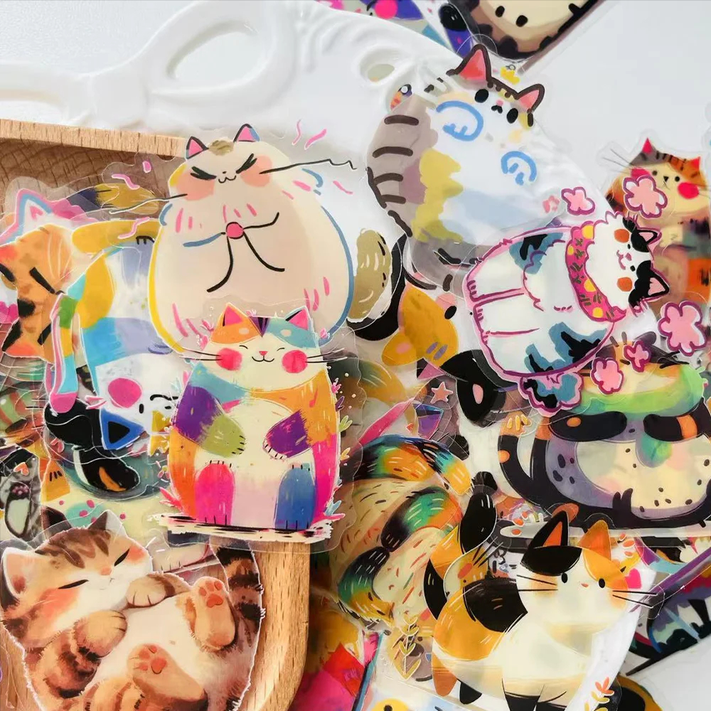 Kitty Cat Sticker Set (50 Stickers)