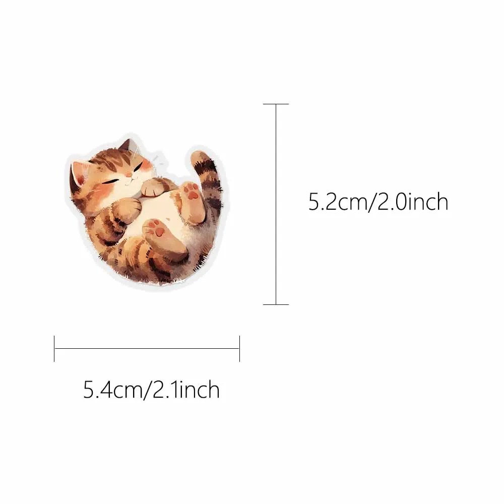 Kitty Cat Sticker Set (50 Stickers)