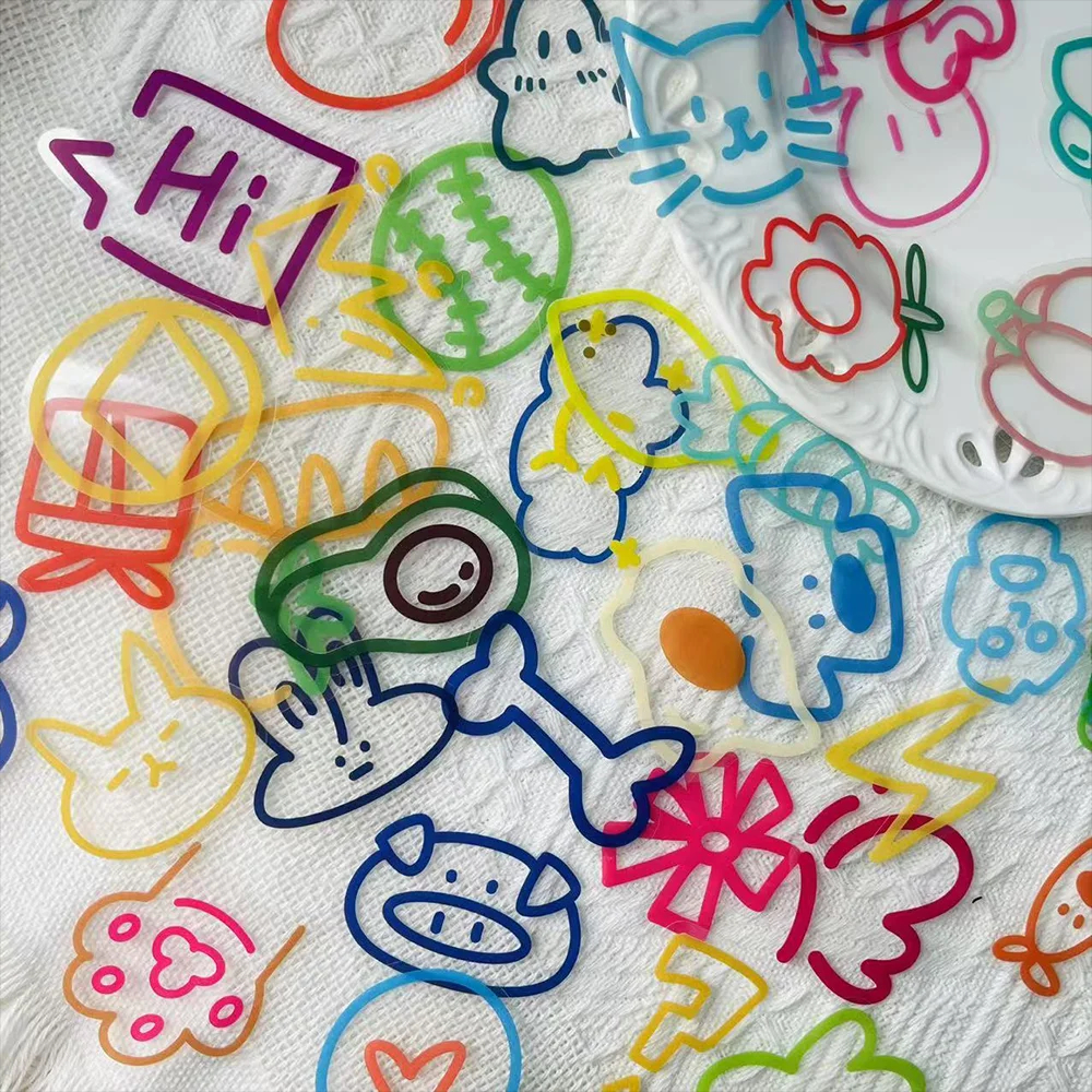 Marker Doodle Sticker Pack (50 Stickers)